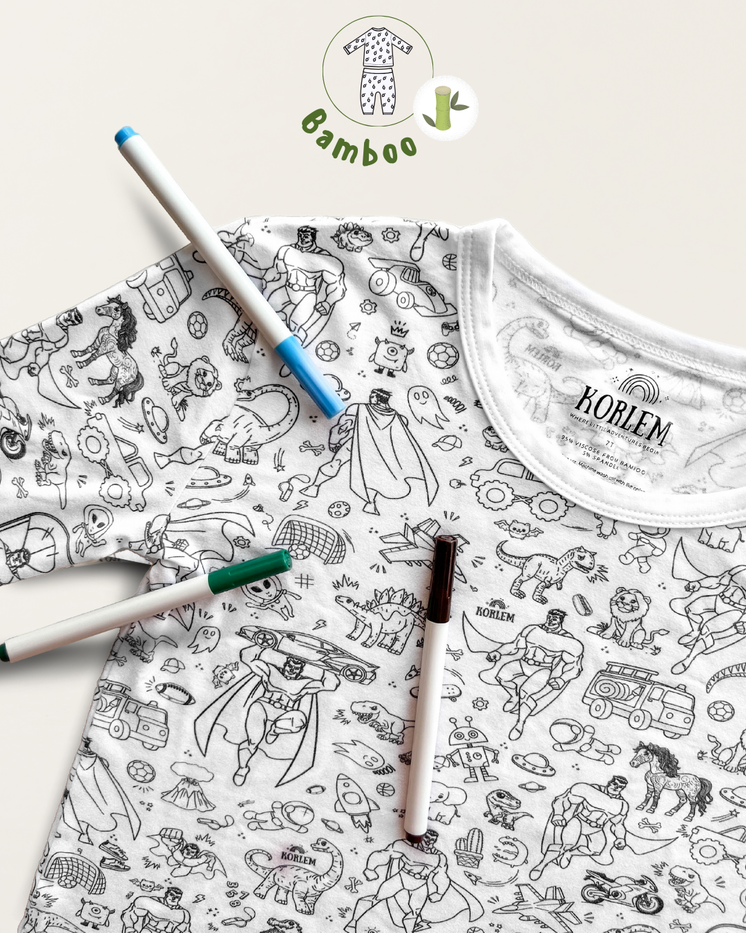 Dreamy – The Magical Pajamas Kids Can Color